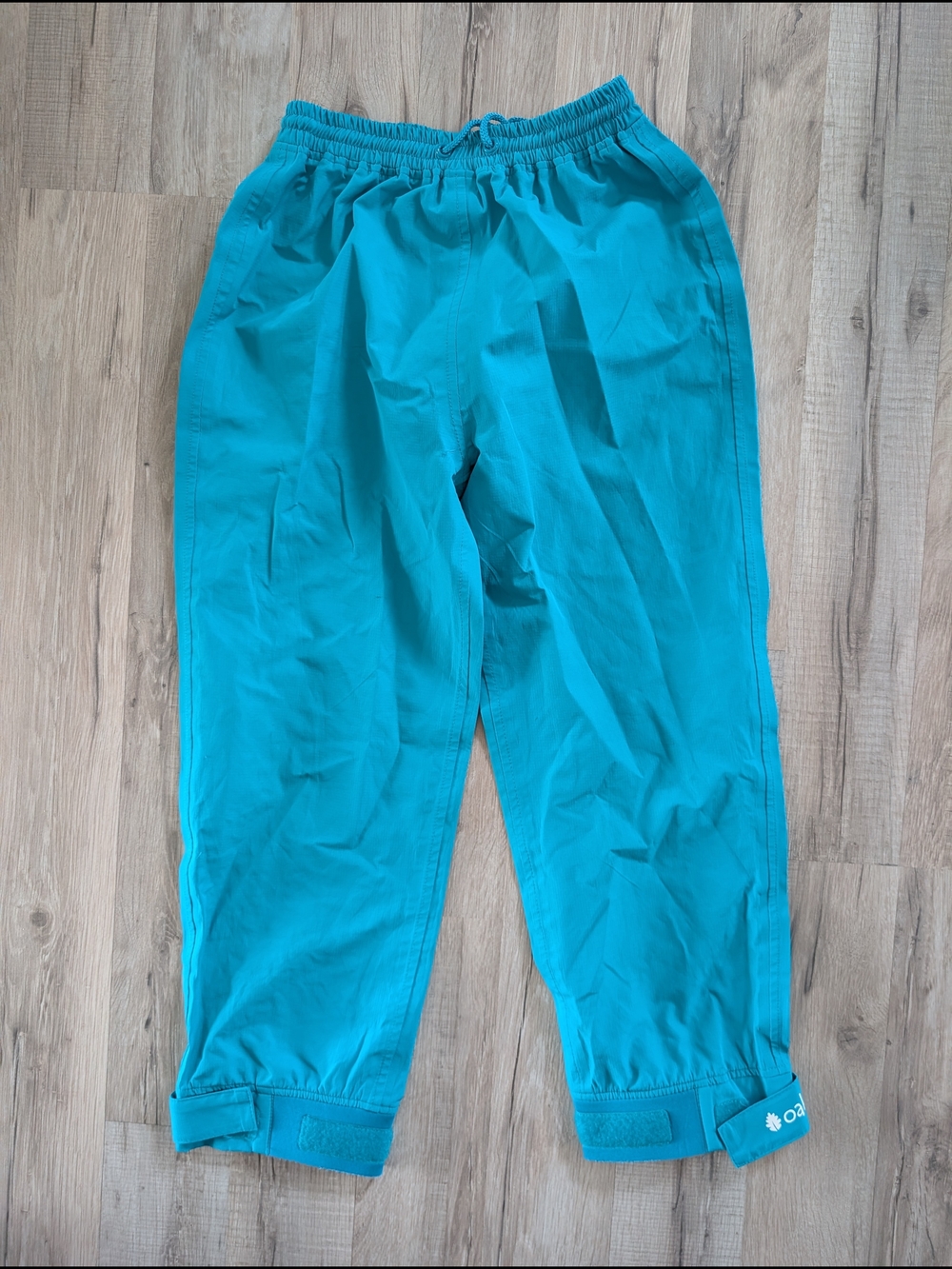 Oaki Teal Blue Waterproof Trail Pants, 8-9Y (V8)